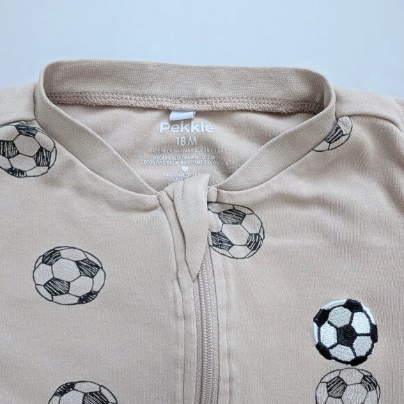 (4/$20) Pekkle - Infant Organic Cotton Sleeper - Picture 7 of 8